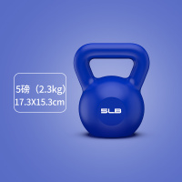 壶铃儿童哑铃女士健身家用深蹲器材减肥器提壶跳操亚铃瘦手臂练臂 壶铃 5磅一只(蓝色)