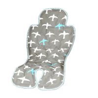 婴儿车凉席安全座椅凉垫推车宝宝餐椅席垫坐靠凝胶冰珠垫夏季通用 灰灰鸥(冰) 其它