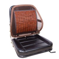 夏季叉车凉垫拖拉机挖掘机凉席坐垫大铲车汽车竹凉席垫子透气防滑 腰靠