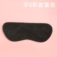 真皮牛皮后跟贴鞋垫防磨泡脚舒适护脚加厚高跟鞋大了调节防滑鞋女 男款黑色3双装