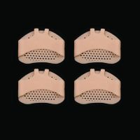 硅胶半码垫女高跟鞋前掌垫鞋垫前脚掌垫半垫防痛神器护磨脚半袜 蜂窝肤色2双装