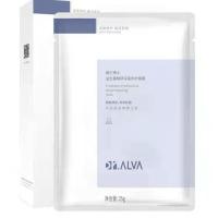 10片有盒 Dr.Alva瑷尔博士益生菌玻尿酸酵母保湿修复香蕉面膜 有盒10片