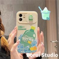 夏日汽水推拉镜头iPhone12promax苹果11手机壳8p软xr女xs全包软壳 推拉雪碧 x3333