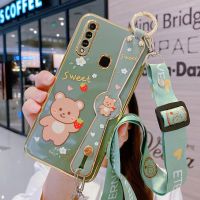 OPPOA8手机壳OPPOA59腕带女a93全包5G软硅胶手机套OPPOA57超薄软 OPPO A8 [电镀-牛油果]单