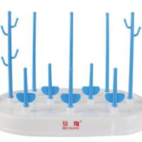 奶瓶干燥架 奶瓶架 晾干架晾晒架抗菌婴儿奶瓶树形沥水架 贝翔晾干架