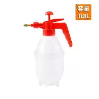 防爆气压喷壶浇花喷壶洒水壶家用浇花壶洗车神器消毒喷壶园艺喷壶 0.8L(白色) 标准套餐