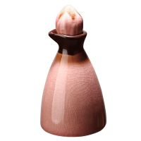 美容院大容量精油瓶精油壶鸭嘴瓶陶瓷闻香瓶熏油挥发分装香水瓶套 珊瑚粉(一个装)