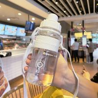 高颜值创意便携水杯超萌ins风儿童水杯可爱简约水杯女吸管保温杯 随机隔热杯(清库存) 单杯(送贴纸)