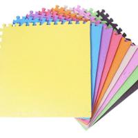 加厚卧室泡沫地垫宝宝榻榻米爬行垫海绵儿童拼图拼接铺地板垫子 颜色随机可以备颜色 30x30x0.8cm 20片