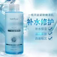 377玻尿酸精华爽肤水女补水保湿提亮细致毛孔晒后修护化妆水喷雾 韩如意377玻尿酸精华水400ML [无赠品]单支水