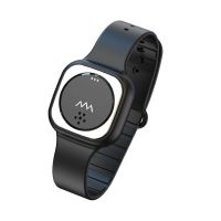 新款超声波驱蚊手环电子防蚊虫神器大人小孩孕妇少女户外驱蚊手表 黑色