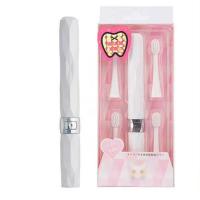 日本COLIMIDA便携情侣ACS猫咪声波电动牙刷软毛成人儿童自动男女 靓丽白--内含5只刷头 通用型