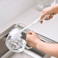 日本清洁长柄杯刷家用多功能保温壶小刷子去茶渍双头无死角奶瓶刷 多功能双头 杯刷