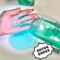 仿真雪碧700ml 大容量 超便宜史莱姆 可甩泡 拉伸性好 硅胶质 一瓶(送两袋随机)总700ml