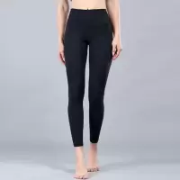 Lululemon丨Align裸感瑜伽裤女秋冬高腰提臀健身裤外穿磨毛打底裤 黑色 S(2)