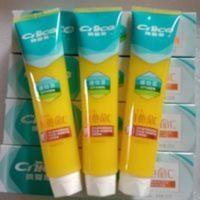 纳爱斯营养维C牙膏鲜橙薄荷齿恋水果黄色橙子味 220克*3支 220g