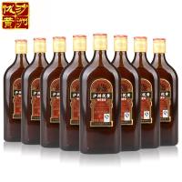 沙洲优黄枸杞黄酒10度500mL(8瓶扁瓶)(箱装)