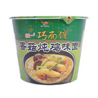 统一巧面馆香菇炖鸡面方便面93g*12整箱12桶