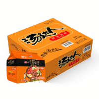 统一汤达人袋装泡面罗宋汤味128g**5袋*6组