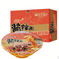 统一酱拌面贵州豆豉辣酱味115g*12碗