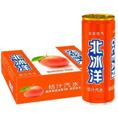 北冰洋桔汁汽水330ml*24听