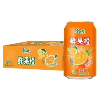 康师傅橙汁310ML310ml橙味*24瓶
