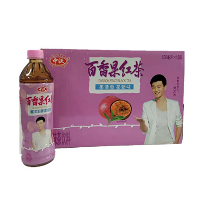 中沃百香果红茶530ml*15瓶