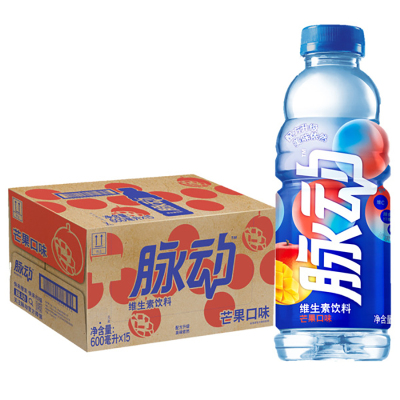 脉动维生素饮料芒果味600ml*15瓶