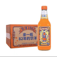 华洋橙味果汁型碳酸饮料358ml*20瓶