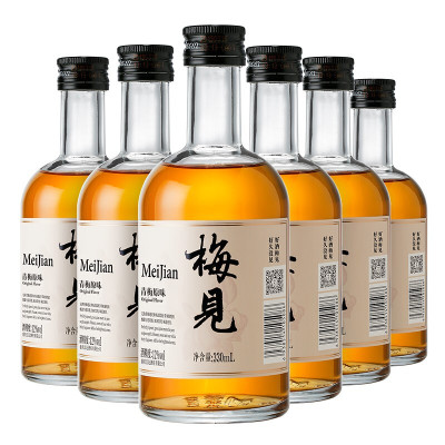 江小白梅见青梅酒原味12度330mL*12瓶