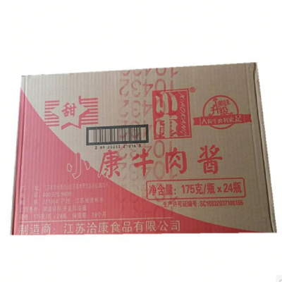 小康牛肉酱甜辣味175g*24瓶