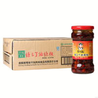 陶华碧老干妈辣三丁油辣椒280g*24瓶