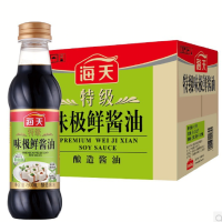 海天特级味极鲜酱油500ml*12瓶