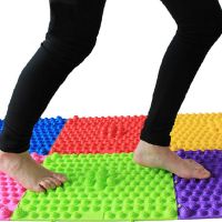 指压板足底按摩垫家用小冬笋版脚底按摩垫健身脚垫跑男趾压板