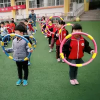 呼啦圈儿童女小学生幼儿园小号海绵初学者小孩三岁宝宝呼拉圈