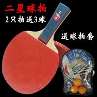 打坏兵乒乓球拍初学生儿童成人比赛训练双色双面横拍