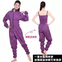 暴汗服衣套装女大码爆汗裤桑拿发汗服连体跑步运动排汗