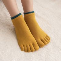 女士运动防滑五指袜 瑜伽袜 舞蹈地板袜 防磨护脚普拉提袜子