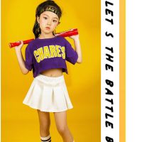 六一儿童演出服中小学生hiphop男童街舞套装女童爵士舞表演服