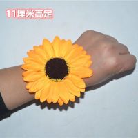 向日葵手腕花团体头饰运动会开幕式出场时手拿款合唱太阳花