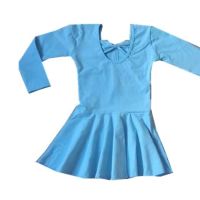 儿童舞蹈服春秋季女童加厚棉练功服套装女孩连体服幼儿芭蕾舞裙