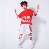 六一儿童演出服街舞儿童潮服街舞套装男童爵士舞服装女童套装