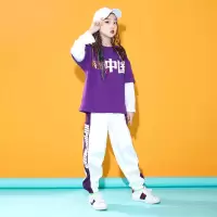 新款儿童啦啦操演出服我爱你中国表演服装潮街舞服爵士舞服