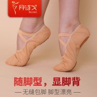 舞蹈鞋女外穿新款成人幼儿童软底鞋子女软底民族芭蕾猫爪鞋