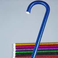 成人儿童爵士舞拐杖道具幼儿园表演出肚皮舞蹈拐杖跳舞杖手棍藤杖