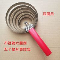 马毛刷子刷马洗马工具清洁马匹用品四五六不锈钢锯齿梳子梳毛刮汗