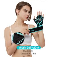 健身护手套男械单杠锻炼护腕训练防滑半指运动引体向上防起茧