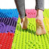 跑男同款一片按摩指压板足底按摩垫小冬笋大趾