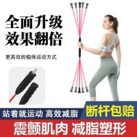 飞力士棒训练振动高弹力棒运动健身器材可拆卸菲力士棒