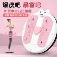 三合一磁石磁疗扭腰盘 健身器材 家用 美腿机 扭腰器